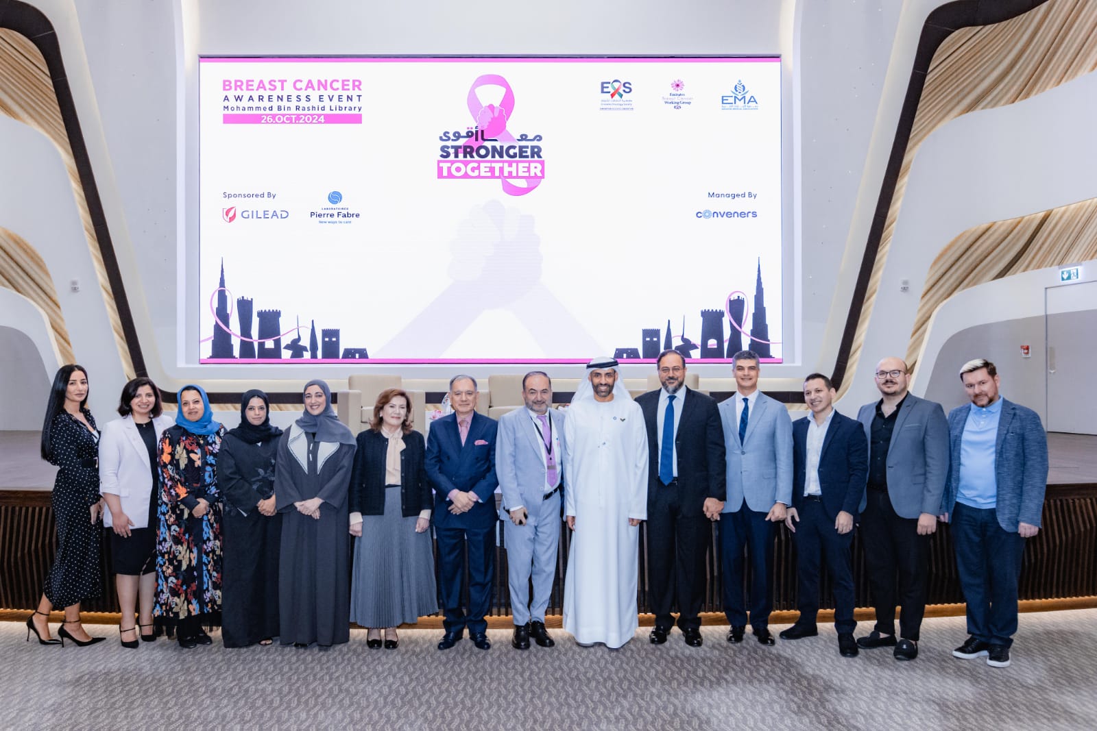 Emirates Oncology Society Celebrates Breast Cancer Survivors with the Message “Together Stronger”