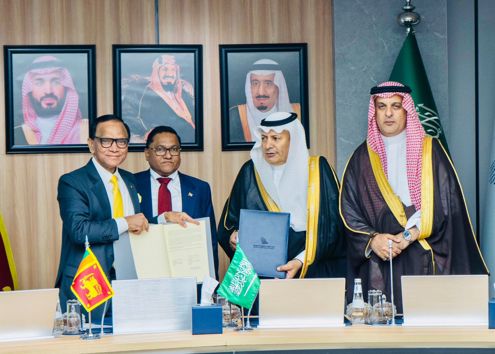 إطلاق مجلس الأعمال التاريخي بين جمهورية سريلانكا والمملكة العربية السعودية